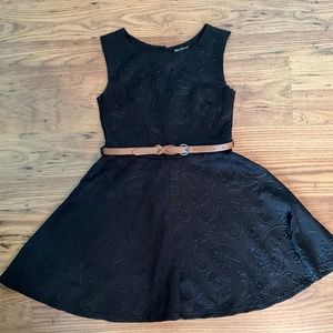 Black dress jackar style